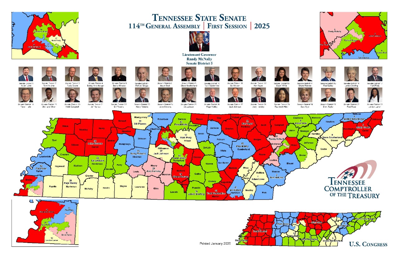 Tennessee Senate Districts