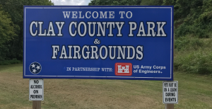 Clay County Park & Fairgrounds Sign