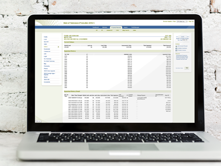 IMPACT2 Image of laptop with IMPACT program displayed on the screen