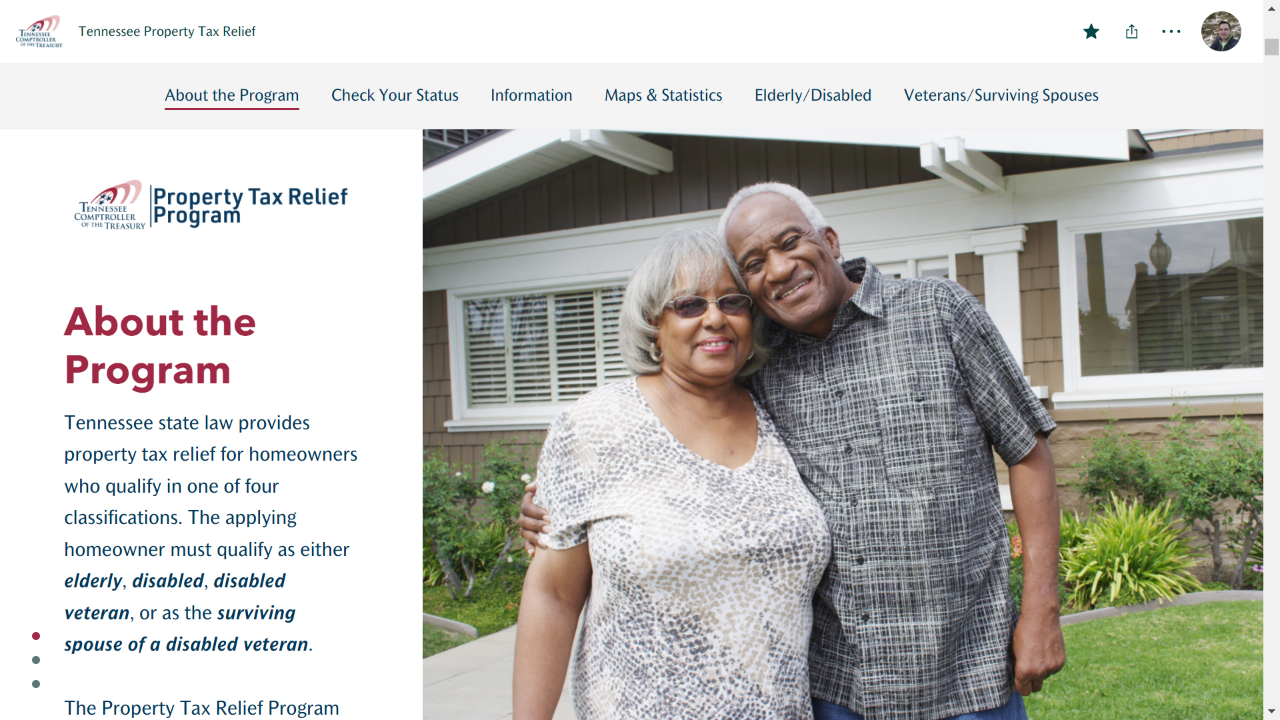 Tax Relief Story Map Tax Relief Story Map