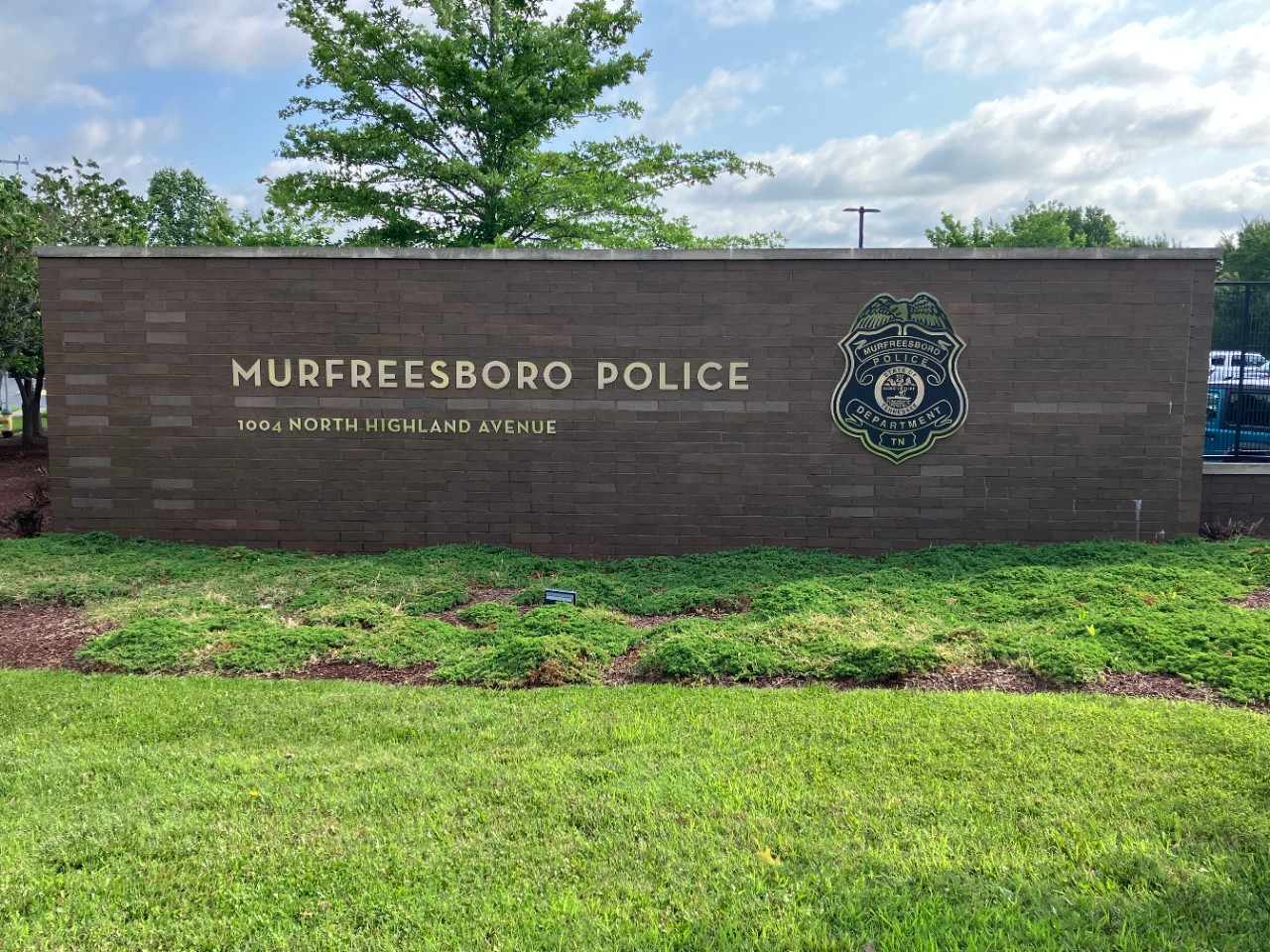 Murfreesboro Police Department Sign