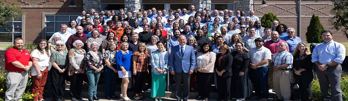 Comptroller Mumpower and Chief of Staff Pfeiffer with the Division of Property Assessments staff