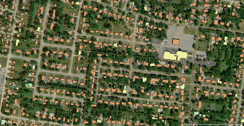 Geographic Services Map