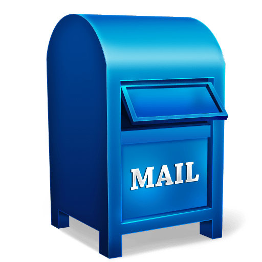 image of a U S mailbox